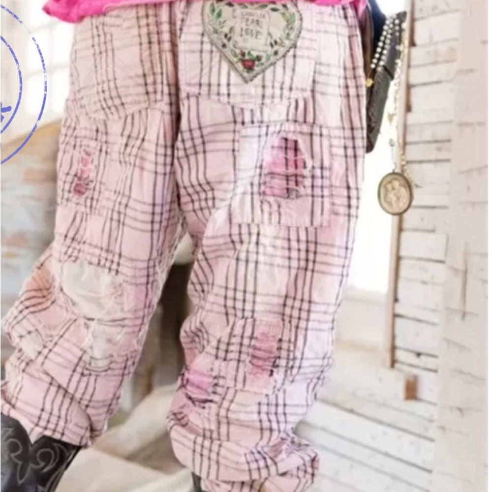 Magnolia Pearl Cotton Yarn Dyed Check Miners Telephone
Check Pants 449, OS